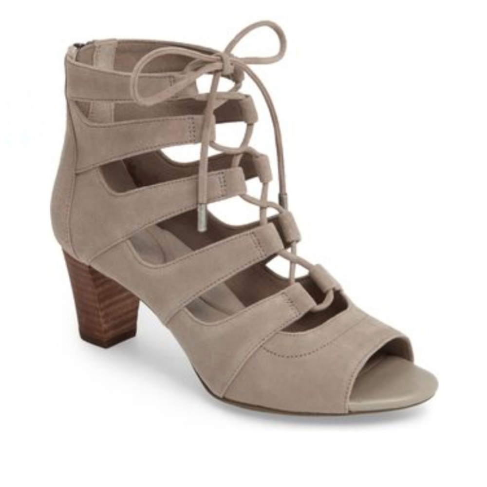 Rockport Audrina Ghillie Tall Sandal Block Heal
